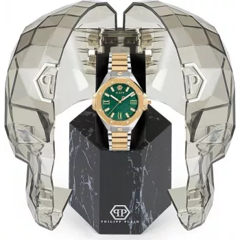 Philipp Plein Women's Watch PWBDA0724 39mm Quartz Stainless Steel Silicone Black