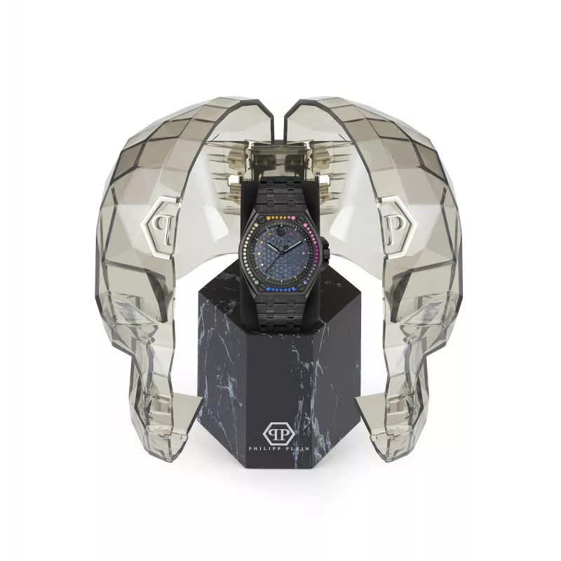 Philipp Plein Women's Watch PWJAA1423 The Skull 38mm Rose Gold Tone