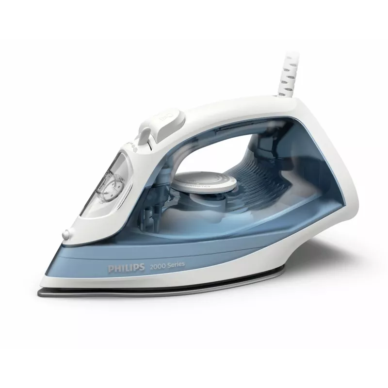 Philips 2000 series DST2010/20 Steam Iron, 2000 W, Non-Stick Soleplate, 200 ml Tank, Grey