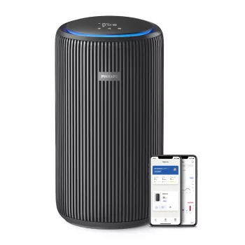 Philips 3200 Series AC3221/13 Air Purifier for Rooms up to 135 m², 400 m³/h CADR, Wi-Fi, Grey