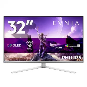 Philips 32M2N8900P/00 31.5 inch 4K OLED Gaming Monitor - 240Hz, 0.03ms, HDR, USB-C Hub