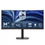 Philips 34B2N3500C 34-inch Curved VA LCD Monitor UWQHD 3440x1440 120Hz 1500R DisplayHDR 400 USB-C 65W