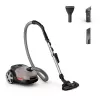 Philips 5000 Series XD5122/10 Cylinder Vacuum Cleaner, 900W, 4L Dust Bag, Deep Black