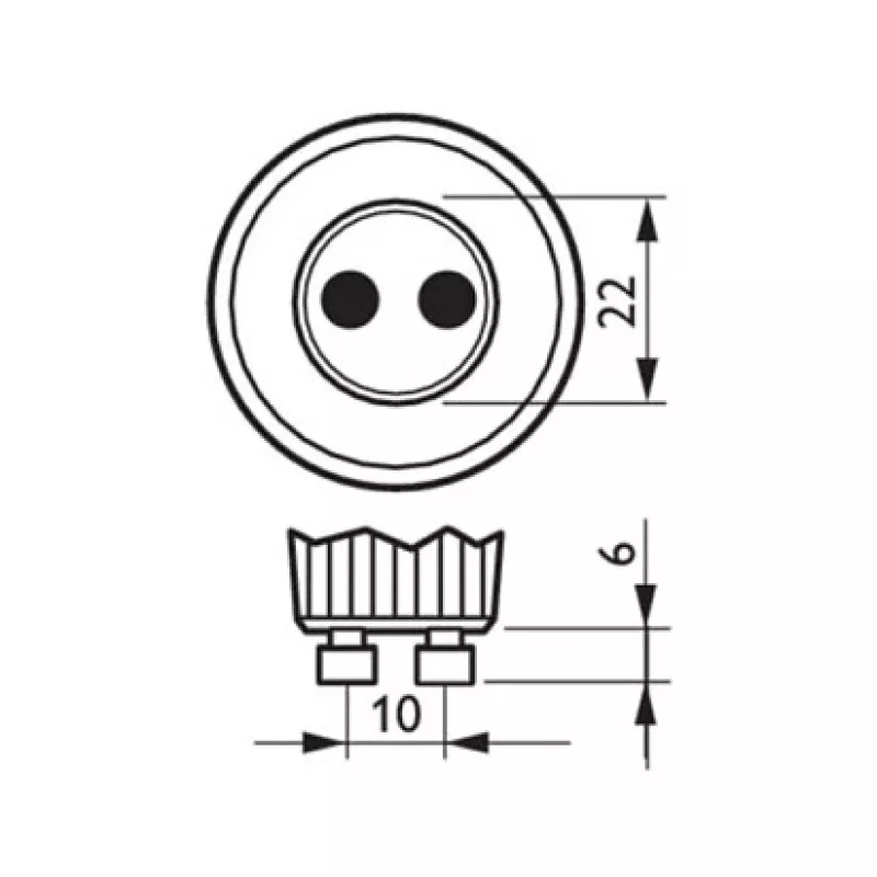 Philips CorePro LED Spot 5-50W GU10 827 36° Dimmable - Warm White
