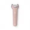 Philips Epilator Series 9000 BRE718/00 Cordless Wet & Dry Epilator with 32 Tweezers, Ceramic Discs, Opti-Light, 2 Speeds, Li-ion Battery, 40 min Runtime, Includes Optimal Contact Cap, Delicate Area Cap, Exfoliation Glove, Storage Pouch, Cleaning Brush