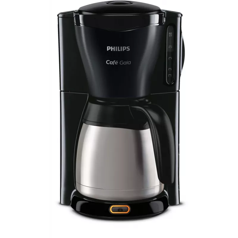 Philips HD7544/20 Drip Coffee Maker 1.2L Black & Stainless Steel
