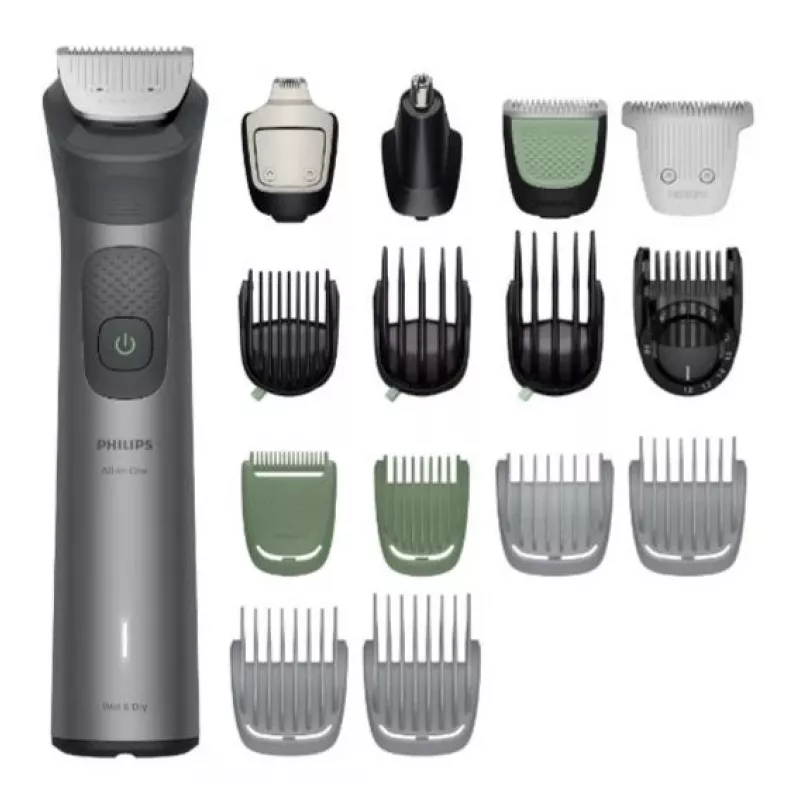 Philips MG7951/15 Multi-Groomer 15-in-1 – Beard, Hair, Nose & Body Trimmer with Wet & Dry