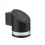 Philips Outdoor Solar Fyve Wall Light Daylight Sensor Black