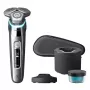 Philips S9975/55 SkinIQ Wet & Dry Electric Shaver – 360-D Flexing Heads, 60 Min Runtime, Chrome