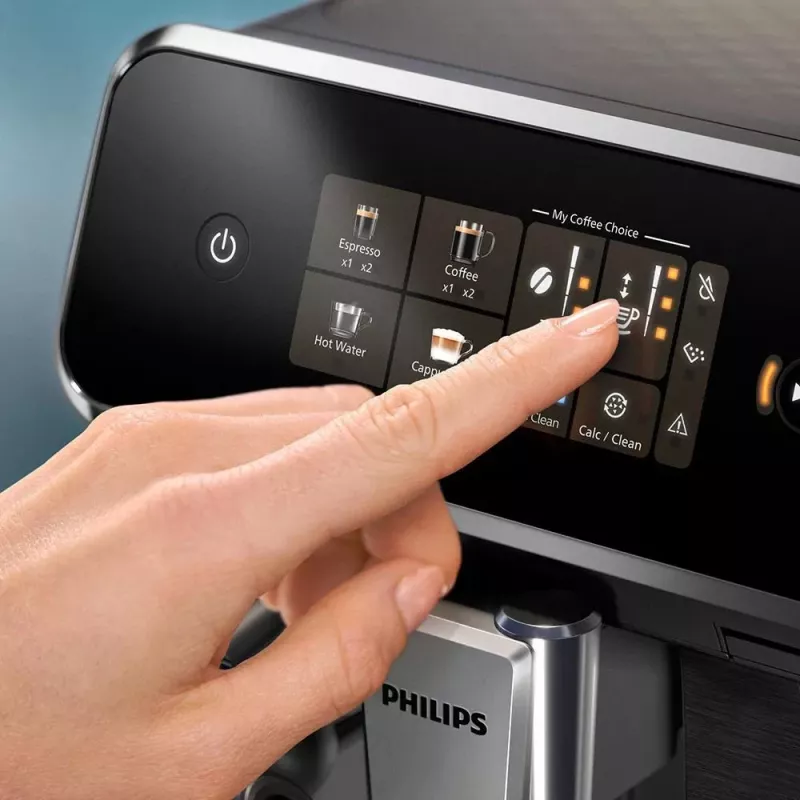 Philips Series 2300 LatteGo Fully Automatic Espresso Machine EP2339/40 Black/Silver