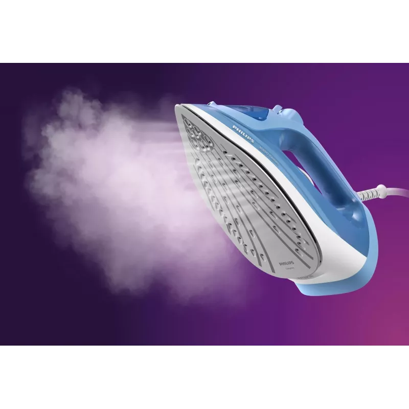Philips Series 3000 Steam Iron DST3020/20 - 2600W, Ceramic Soleplate, 300ml Tank