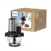 Philips Series 5000 Food Processor Chopper HR1504/00, 800 W, 2.1 L Bowl, White