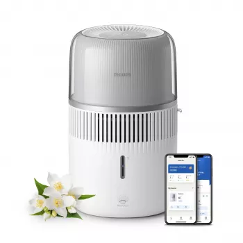 Philips Series 5000 HU5710 Aroma Diffuser and Humidifier Silver White