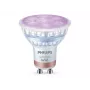 Philips Smart WFB 50W GU10 Glass 922-65 RGB 2PF/6 Smart LED Spot Bulb