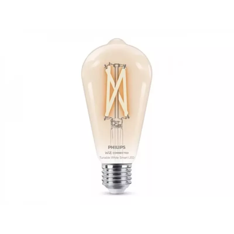 Philips Smart WFB 60W ST64 E27 927-65 CL 1PF/6 LED Bulb with Tunable White & Wi-Fi