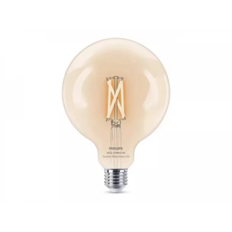 Philips Smart Wi-Fi LED Bulb G125 E27 7W (60W Equivalent) Tunable White Clear
