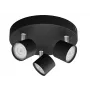 Philips Star Spot 3-Circuit Ceiling Spotlight Black 1500lm