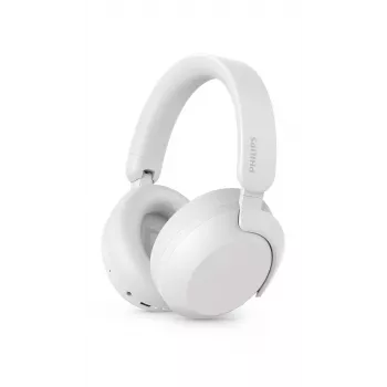 Philips TAH6000WT/00 Wireless On-Ear Headphones with Active Noise Cancelling, White