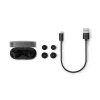 PHILIPS Wireless Earphones TAT2000BK/00 True Wireless In-Ear Bluetooth 5.0 with Charging Case, IPX4 Splash & Sweat Resistant, Built-in Mic, Black