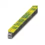 Phoenix 0423027 AKG 16 GNYE Ground Modular Terminal Block, Screw Connection, 16 mm², Green-Yellow