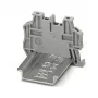 Phoenix 3022276 End Bracket CLIPFIX 35-5 for NS 35/7.5 and NS 35/15 DIN Rails, Polyamide, Gray, Halogen-Free, UL 94 V0