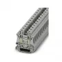 Phoenix 3044160 Feed-Through Terminal Block UT 10 - Screw Connection, 10 mm², Gray