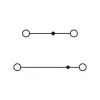 Phoenix 3044636 UTTB 2,5 Double-Level Terminal Block
