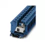 Phoenix 3075731 UTI 35 BU Installation Terminal Block - Blue, 35 mm², 125 A, 1000 V, Screw Connection, DIN Rail Mount