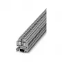 Phoenix 3100305 Feed-Through Terminal Block MT 1.5, Screw Connection, 1.5 mm², 500 V, 17.5 A, DIN Rail, Gray