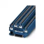 Phoenix 3208524 PTTB 1,5/S BU Double-Level Push-in Terminal Block, Blue