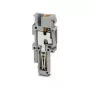 Phoenix 3210091 Plug-in Bridge PP-H 2.5/1-M, Red, 1 Position, 5.2 mm Pitch, for ST 2.5 Series Terminal Blocks