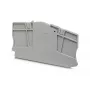 Phoenix 3212167 Cover D-PTME 4 - Gray, Snap-on, Polyamide