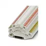 Phoenix 3214663 PTTBS 1,5/S-KNX Double-Level Terminal Block for KNX Bus Systems, Push-in Connection, Black/Red and White/Yellow