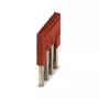 Phoenix Contact FBS 4-5 4-Position Plug-in Bridge, Red, 32 A, 500 V