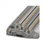 Phoenix Contact PTI 4-L/L 3-Level Installation Terminal Block, Push-in, 4 mm², 400 V, 32 A, Grey
