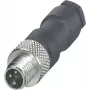Phoenix Contact SACC-M 8MS-4CON-M-SW M8 Male Field-Wireable Connector, Screw Termination, Shielded, IP67, 4-Pos, Pg7 1501265