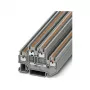 Phoenix PTTB 1,5/S Double-Level Terminal Block, Push-in, 1.5mm², Grey