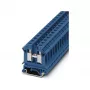 Phoenix UK 10 N BU Feed-Through Terminal Block, Blue, Screw Connection, 10 mm², 800 V, 57 A, DIN Rail Mount