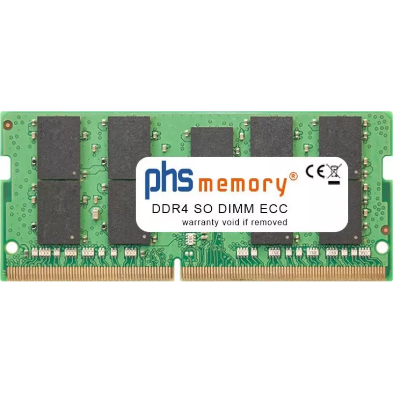 PHS-memory 32GB DDR4 3200MHz ECC SO-DIMM Server RAM for Getac X600 (SP556496)