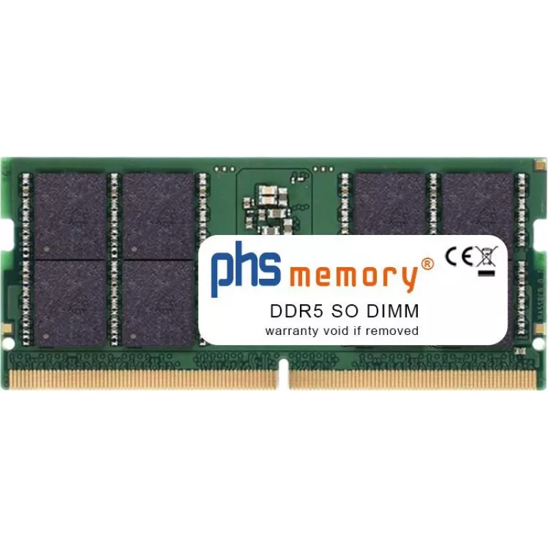PHS-memory 48GB DDR5 SO-DIMM 5600MHz PC5-44800S Memory Module for Acer TravelMate P2 P216-51-G3-TCO-584L (SP622452)