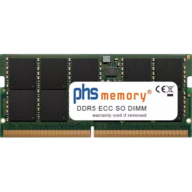 PHS-memory 48GB DDR5 SO-DIMM ECC 5600MHz PC5-44800E Memory for HP ZBook Fury G1i 16 (SP583612)