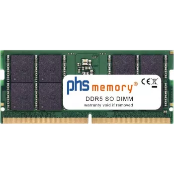 PHS-memory 64GB DDR5 SO-DIMM 5600MHz PC5-44800S Memory Module for Acer Predator Helios Neo 16S PHN16S-71-91YX SP622433