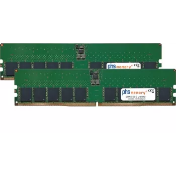 PHS-memory 96GB (2x48GB) Kit DDR5 UDIMM ECC 5600MHz PC5-44800E RAM for HP Z1 G1i Tower (SP582754)