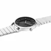 Pierre Cardin Men's Analog Quartz Watch CLC.6006 - 43mm Stainless Steel Case Black Leather Strap