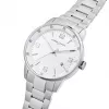 Pierre Cardin Men's Analog Quartz Watch CMR.0006 40mm Stainless Steel Black Dial Leather Strap