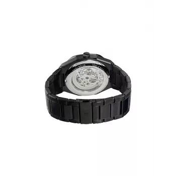 Pierre Cardin Men's Quartz Analog Watch CF.1002.MB 42mm Black Stainless Steel Milanese Mesh