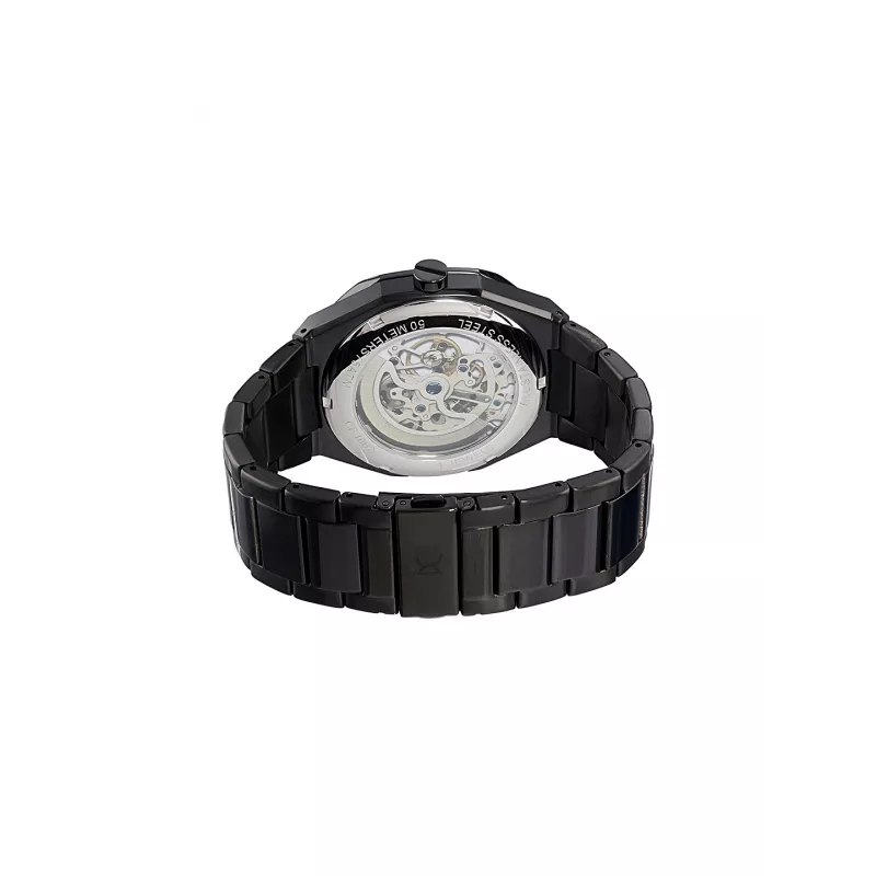 Pierre Cardin Men's Quartz Analog Watch CF.1002.MB 42mm Black Stainless Steel Milanese Mesh