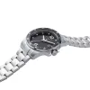 Pierre Cardin Men's Quartz Analog Watch CNI.0026 40mm Stainless Steel Case Black Leather Strap