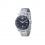 Pierre Cardin Men's Quartz Analog Watch CNI.0026 40mm Stainless Steel Case Black Leather Strap