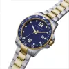 Pierre Cardin Men's Quartz Watch CNI.0031 40mm Stainless Steel Case Black Dial Leather Strap